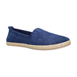 Zamszowe espadryle damskie Potocki 16332 granatowe - 2