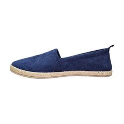 Zamszowe espadryle damskie Potocki 16332 granatowe - 3