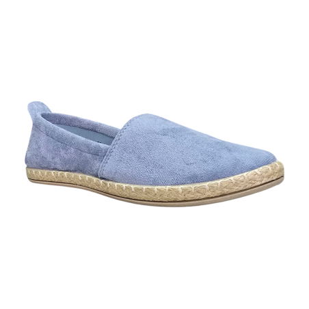Zamszowe espadryle damskie Potocki 16332 niebieskie - 2