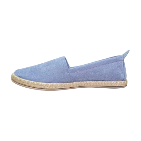 Zamszowe espadryle damskie Potocki 16332 niebieskie - 3