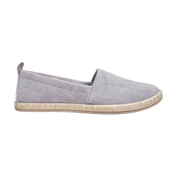 Zamszowe espadryle damskie Potocki 16332 szare - 1