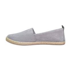 Zamszowe espadryle damskie Potocki 16332 szare - 3