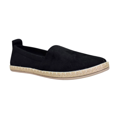 Zamszowe espadryle damskie Potocki 16332 czarne - 2