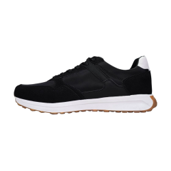 Czarne sneakersy, adidasy męskie American Club AA43 - 3