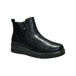 Czarne botki damskie Dr. Jan M258 - 2