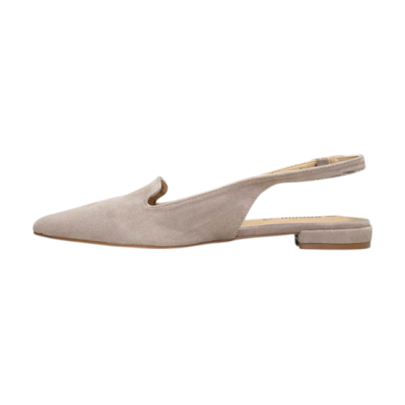 Półbuty damskie bez pięty Goodin SY-7002 Taupe - 3