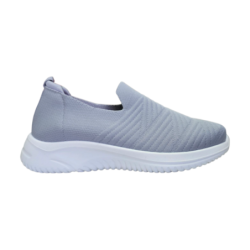 Szare sneakersy damskie wsuwane Skotnicki 5022 - 1