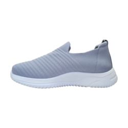 Szare sneakersy damskie wsuwane Skotnicki 5022 - 3