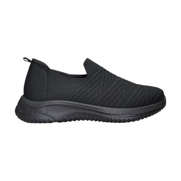 Czarne sneakersy damskie wsuwane Skotnicki 5022 - 1