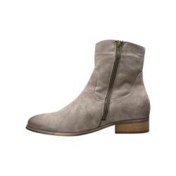 Zamszowe botki damskie Potocki 12745 Khaki - 3