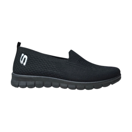 Czarne sportowe buty damskie Potocki 16327 - 1