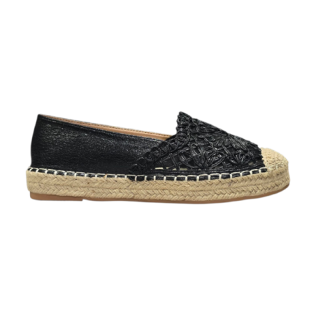 Czarne espadryle damskie Goodin HX7026 - 1