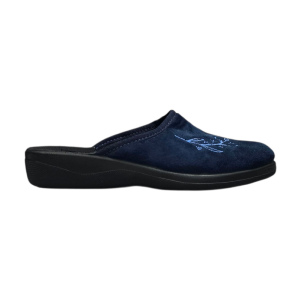 Granatowe pantofle damskie Inblu CU01D - 1