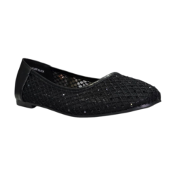 Czarne balerinki damskie Goodin FL897 - 2