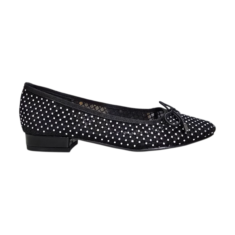 Czarne balerinki damskie Goodin NF7488 - 1