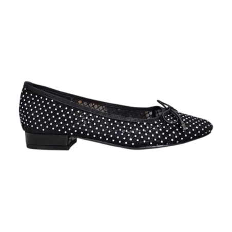 Czarne balerinki damskie Goodin NF7488 - 1