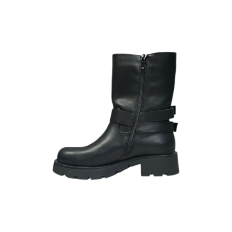 Czarne wysokie botki damskie Potocki 54300 - 3