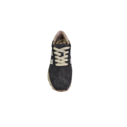 Skórzane sneakersy damskie Goodin LX1080 Coffee/beige - 4