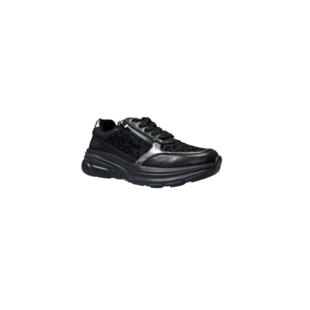 Czarne skórzane sneakersy Goodin WL86 - 2