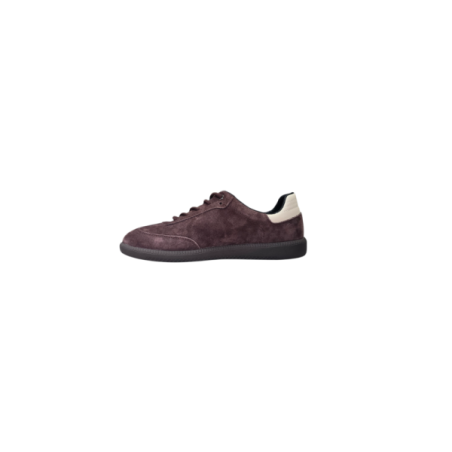 Skórzane sneakersy Goodin XF227 Coffee - 3