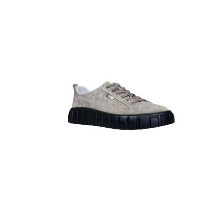 Sneakersy damskie na platformie Goodin XF89A Taupe - 2
