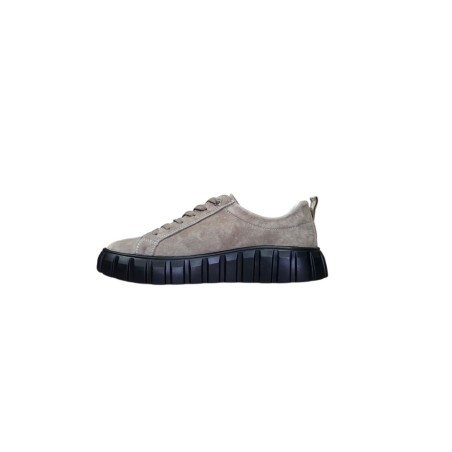 Sneakersy damskie na platformie Goodin XF89A Taupe - 4