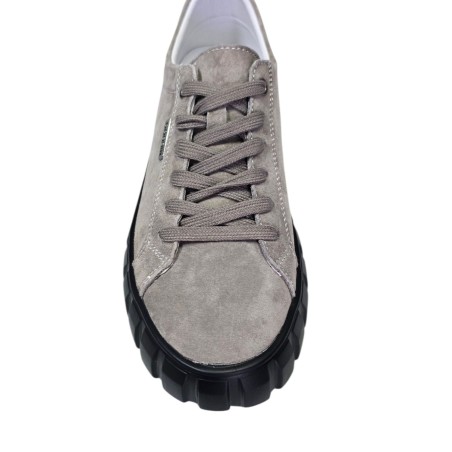 Sneakersy damskie na platformie Goodin XF89A Taupe - 5