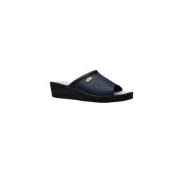 Granatowe klapki damskie Sanital Flex 698 - 3