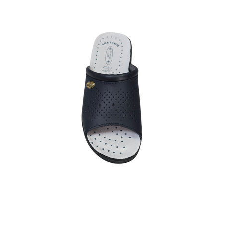Granatowe klapki damskie Sanital Flex 698 - 5