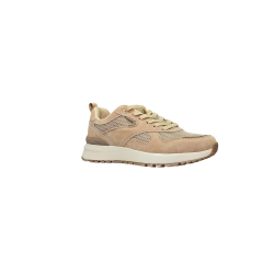 Beżowe sneakersy damskie American Club LE09 - 2