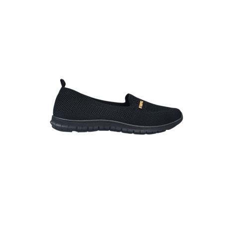 Czarne lekkie sneakersy damskie News 219 - 2
