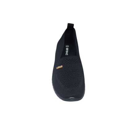 Czarne lekkie sneakersy damskie News 219 - 4