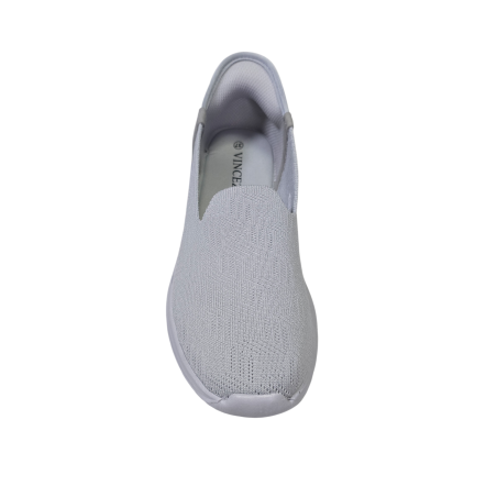 Szare wsuwane sneakersy damskie Vinceza 13651 - 4