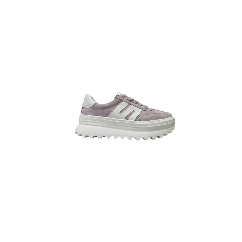 Beżowe skórzane sneakersy damskie Vinceza 79608 - 1