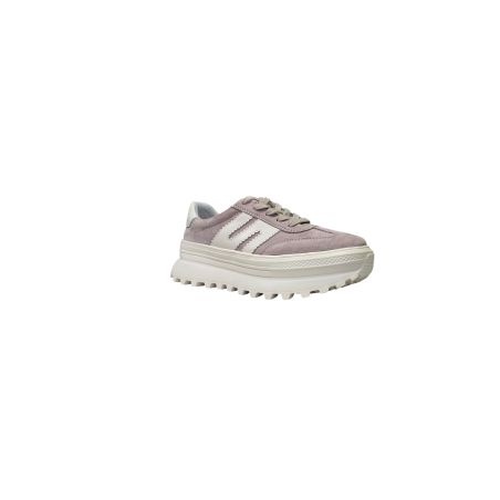 Beżowe skórzane sneakersy damskie Vinceza 79608 - 2