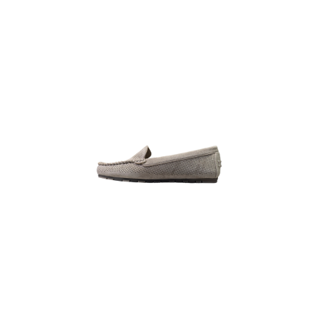 Zamszowe mokasyny damskie Potocki 9301 khaki - 3