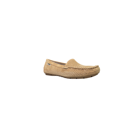Zamszowe mokasyny damskie Goodin FL200 D.beige - 2
