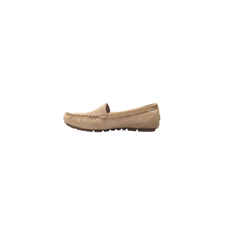 Zamszowe mokasyny damskie Goodin FL200 D.beige - 3