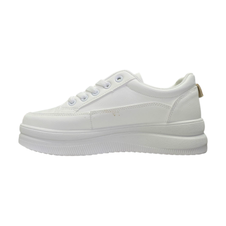Białe sneakersy damskie Seastar NB675 beż - 2