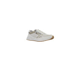 Beżowe skórzane sneakersy damskie Goodin PI2603 - 2