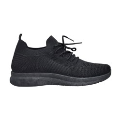 Czarne lekkie sneakersy sportowe buty News 4754 - 4