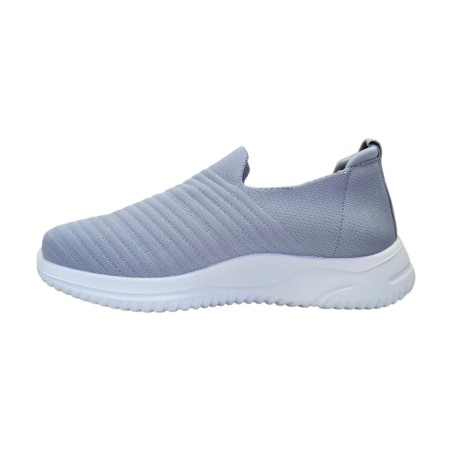 Szare sneakersy damskie wsuwane Skotnicki 5022 - 6