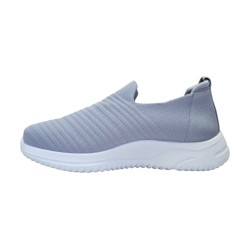 Szare sneakersy damskie wsuwane Skotnicki 5022 - 6