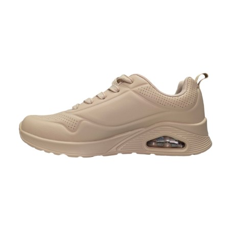 Beżowe damskie sneakersy, sportowe buty Skotnicki 5080 - 5
