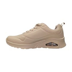 Beżowe damskie sneakersy, sportowe buty Skotnicki 5080 - 5