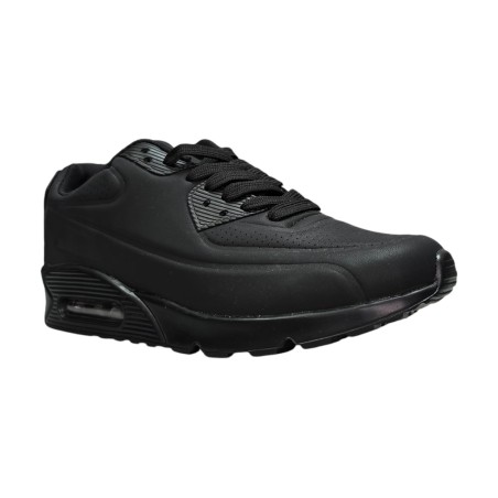 Czarne sneakersy, sportowe adidasy damskie Skotnicki 5082 - 5