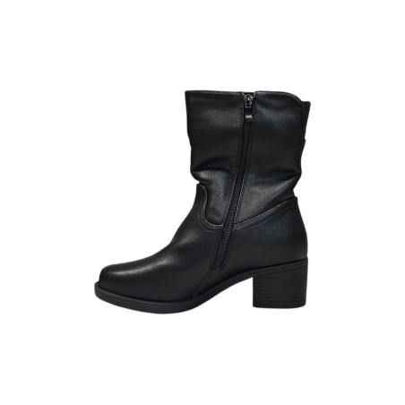 Czarne botki damskie na obcasie Vinceza 85190 - 6