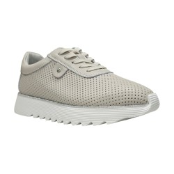 Ażurowe skórzane sneakersy, półbuty damskie D&A 629 - 4