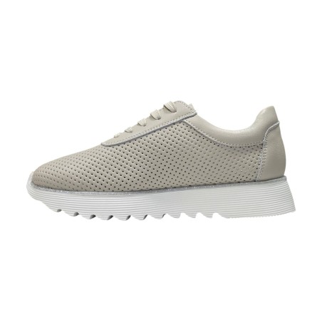Ażurowe skórzane sneakersy, półbuty damskie D&A 629 - 5