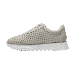 Ażurowe skórzane sneakersy, półbuty damskie D&A 629 - 5